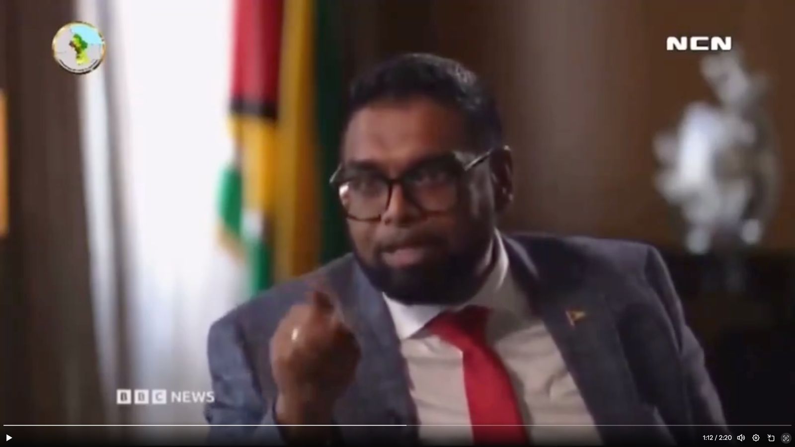 Guyanese President picks on BBC for ‘climate hypocrisy’